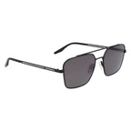 Schwarze Metal-Sonnenbrille