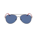 Graue Metallsonnenbrille