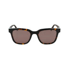 Sonnenbrille aus braunem Azetat