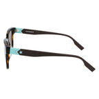 Sonnenbrille aus braunem Azetat