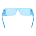 Blaue Sonnenbrille aus Kunststoff