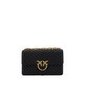 Black Calf Leather Bos Taurus Shoulder Bag