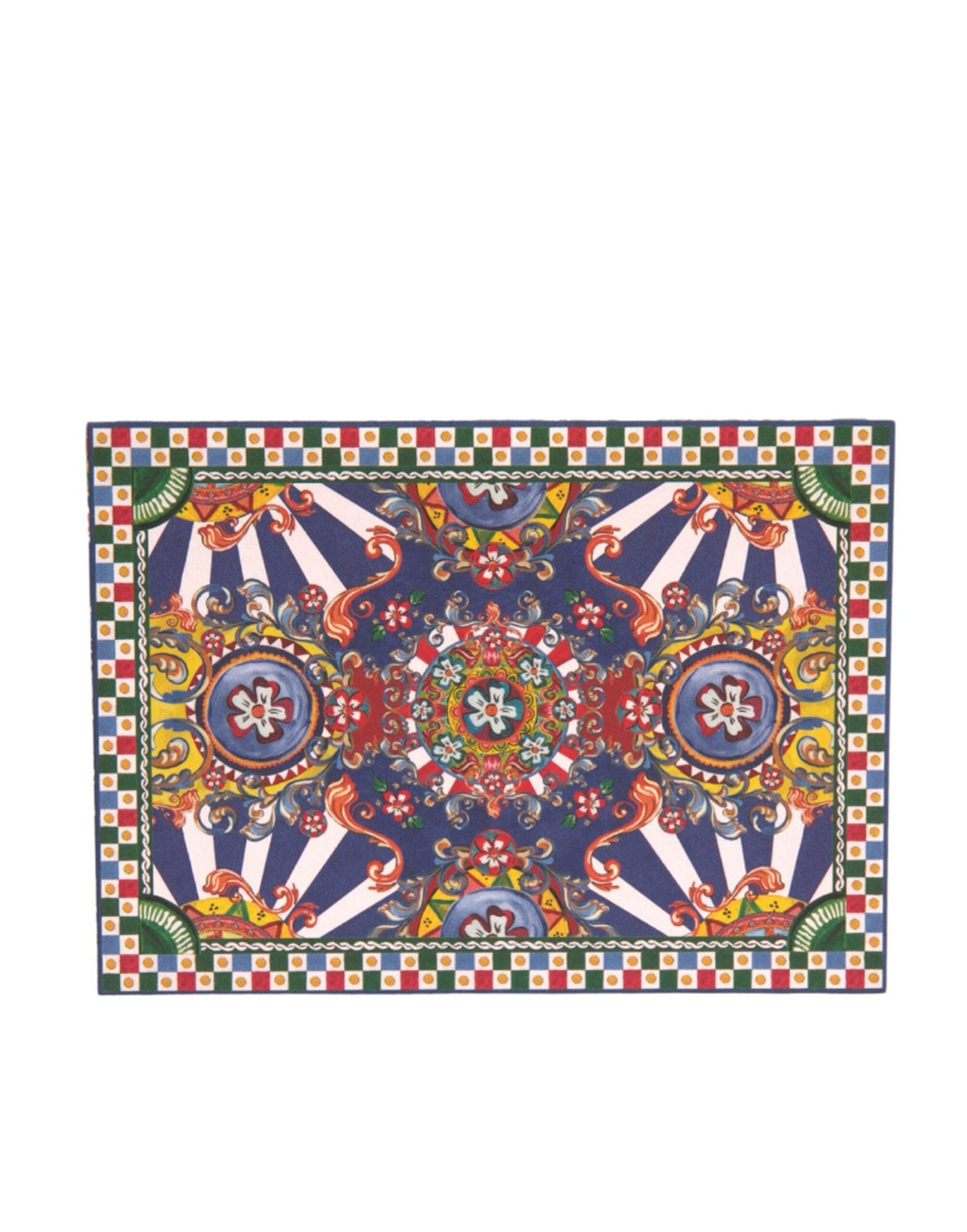 Multicolor Sizilianischer Karren Umschlag Postkartenhalter