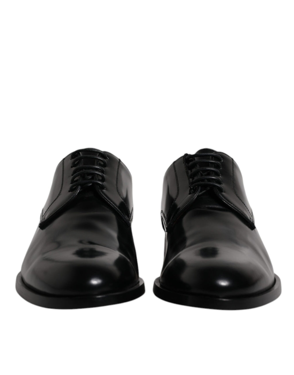 Schwarze Derby-Schnürschuhe aus Kalbsleder für formelle Anlässe