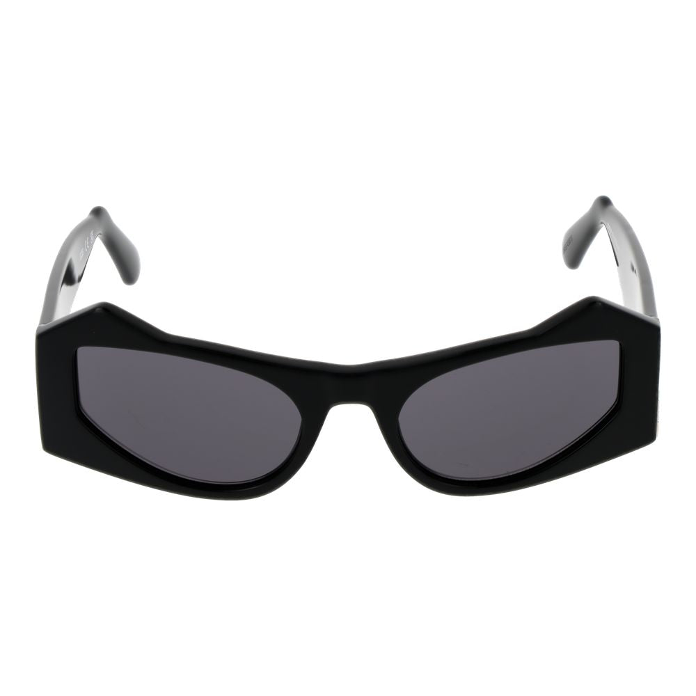 Schwarze Acetat-Sonnenbrille