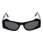 Schwarze Acetat-Sonnenbrille