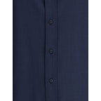 Blue Cotton Shirt