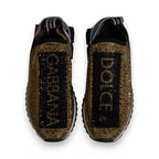 Gold Strass Sorrento Sneakers Schuhe