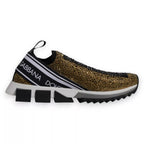 Gold Strass Sorrento Sneakers Schuhe