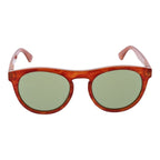 Orangefarbene Sonnenbrille aus Kunststoff