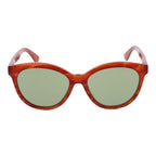 Orangefarbene Sonnenbrille aus Kunststoff