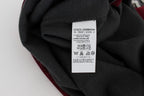 Rote Knight Bluse Seidenoberteil T-Shirt