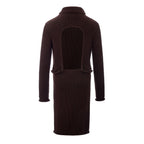 Brown Viscose Casual Dress