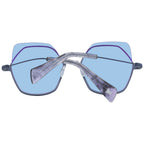 Gray Metal & Plastic Sunglasses