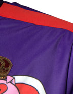 Purple Year Of The Pig Full Zip Bomber Sweater