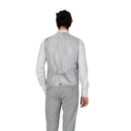 Gilet in poliestere grigio