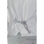 Gilet in poliestere grigio