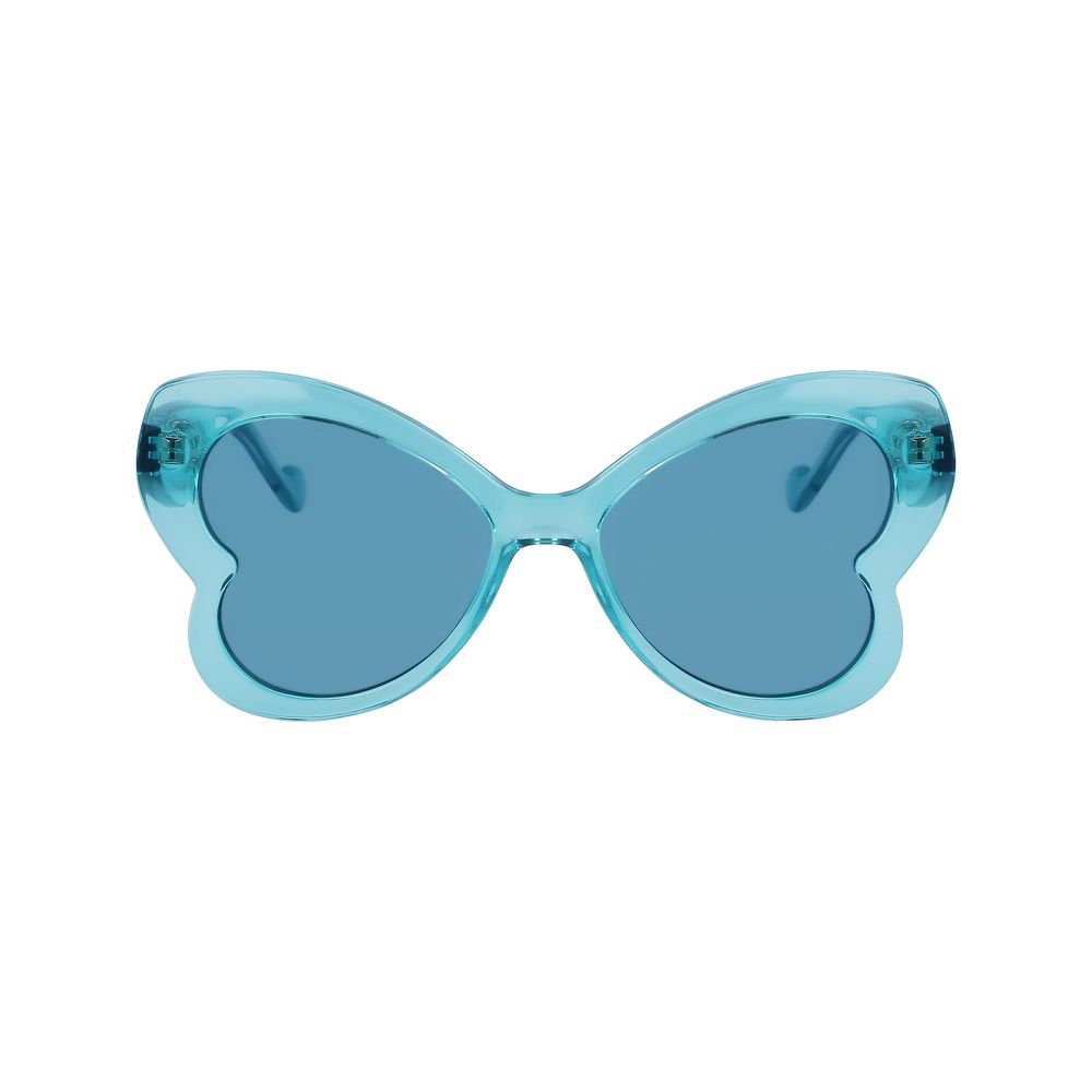 Blau injizierte Sonnenbrille