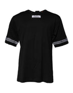 Black #DGMILLENNIALS Cotton Crew Neck T-shirt