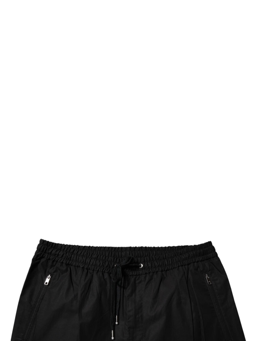 Black Cotton Men's Jogger Sweatpants