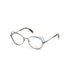 Brille mit grauem Metallgestell