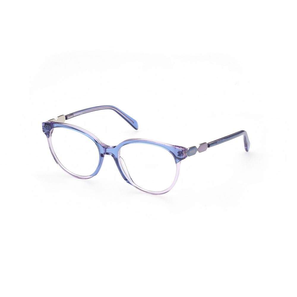 Occhiali in acetato blu