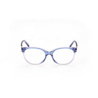 Occhiali in acetato blu
