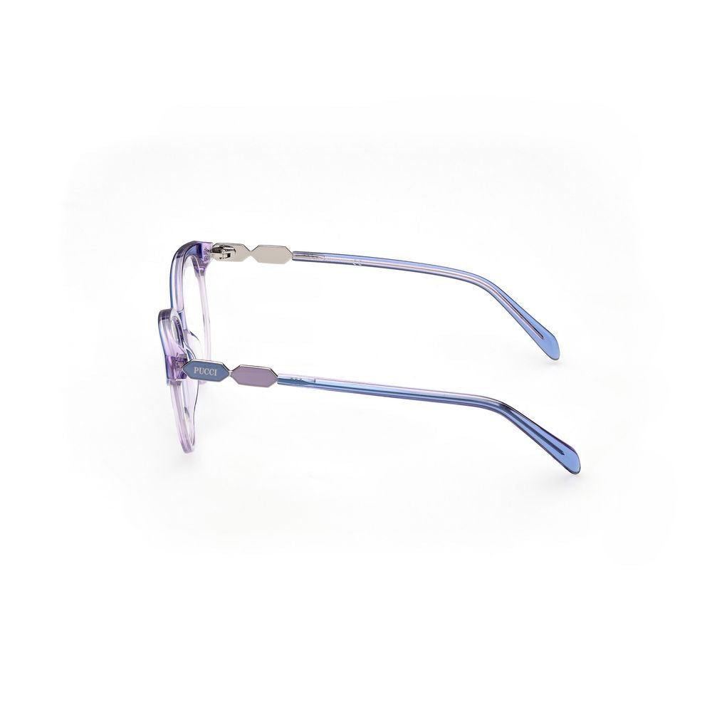 Occhiali in acetato blu