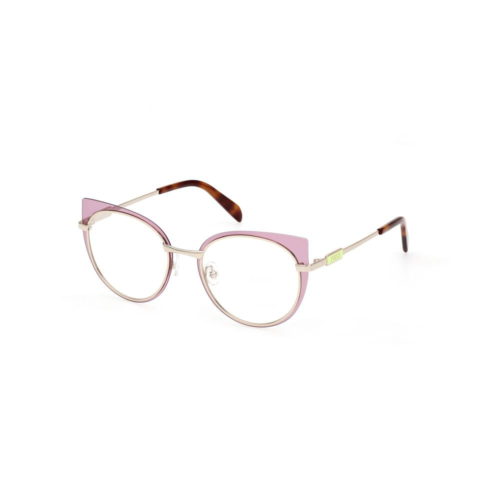 Lila Metallbrille