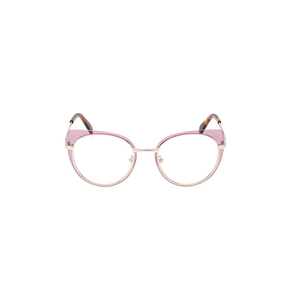 Lila Metallbrille