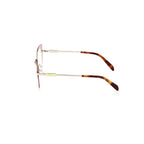 Lila Metallbrille