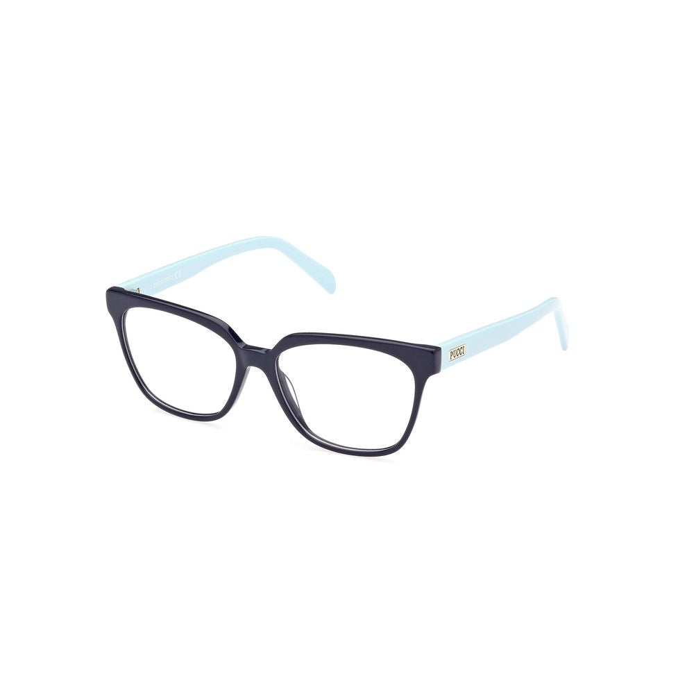 Blaue Acetatbrille (Gestelle)