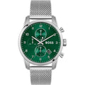 Silver Stainless Steel Dress Watch