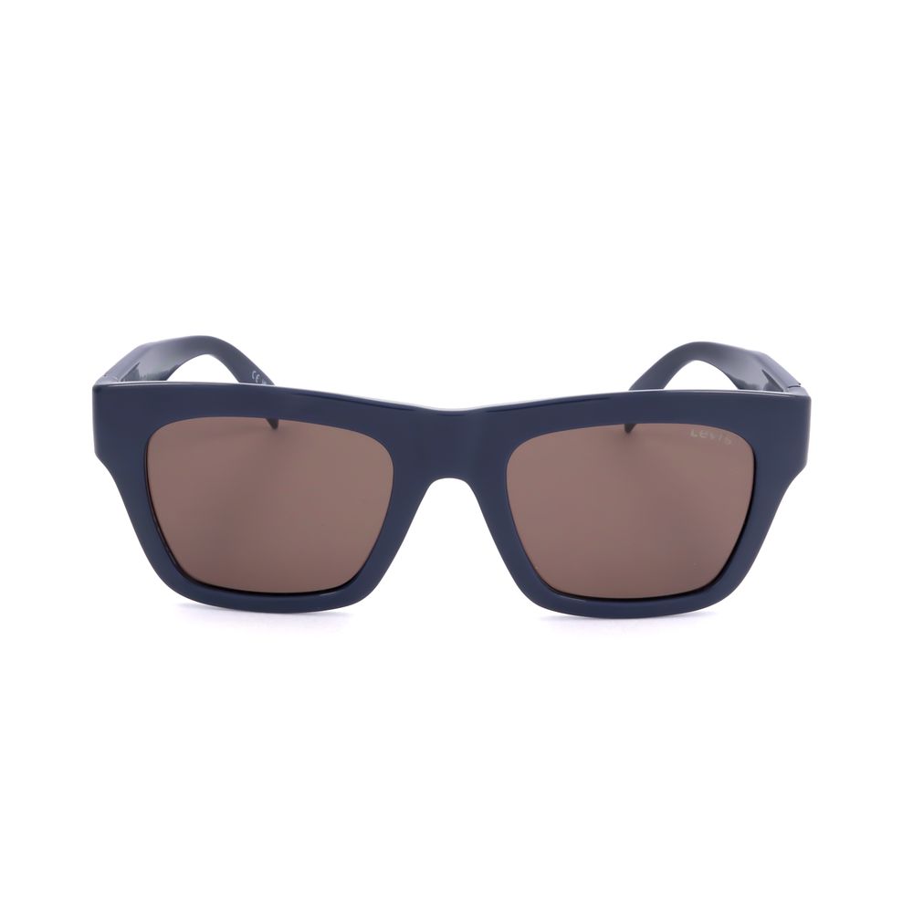 Sonnenbrille aus blauem Harz