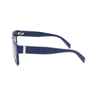 Sonnenbrille aus blauem Harz