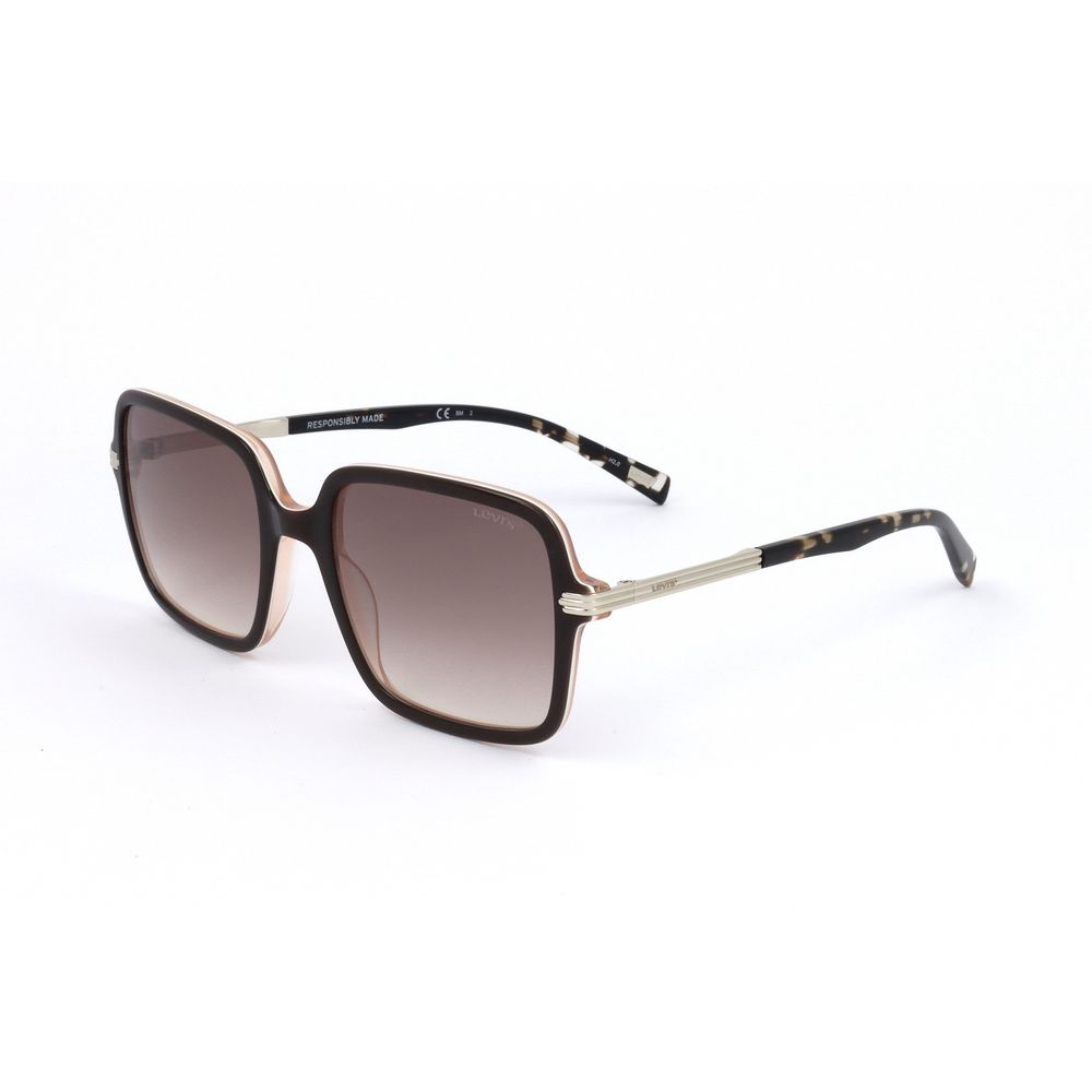 Sonnenbrille aus schwarzem Harz