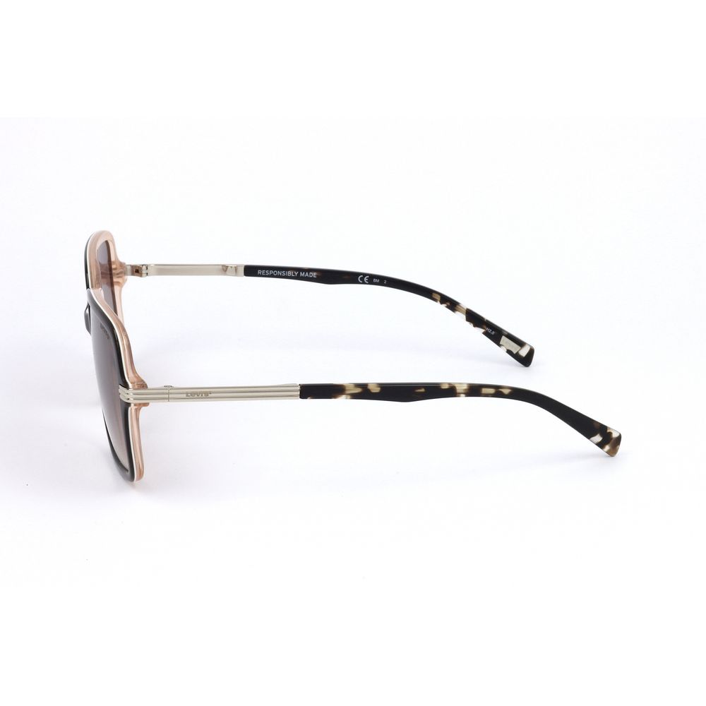 Sonnenbrille aus schwarzem Harz