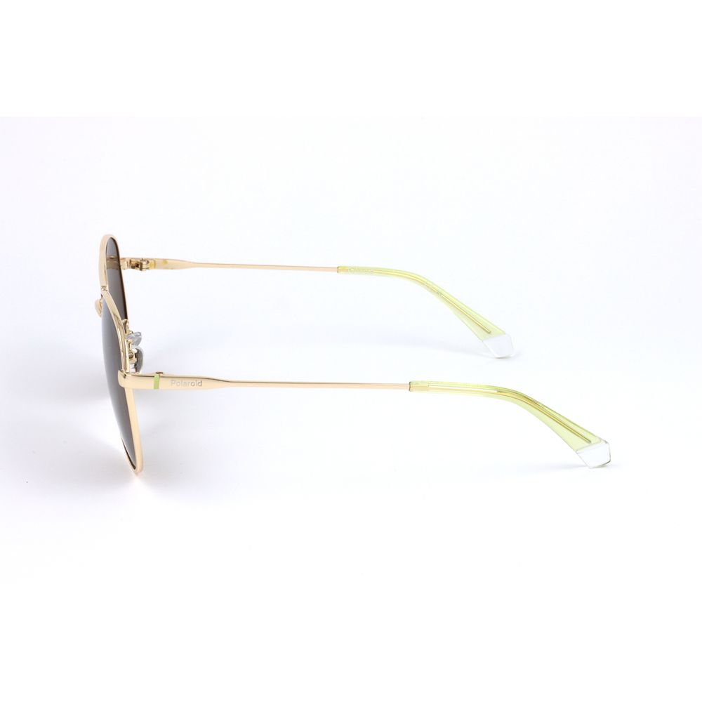 Goldfarbene Sonnenbrille aus Metall