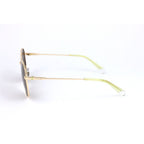 Goldfarbene Sonnenbrille aus Metall