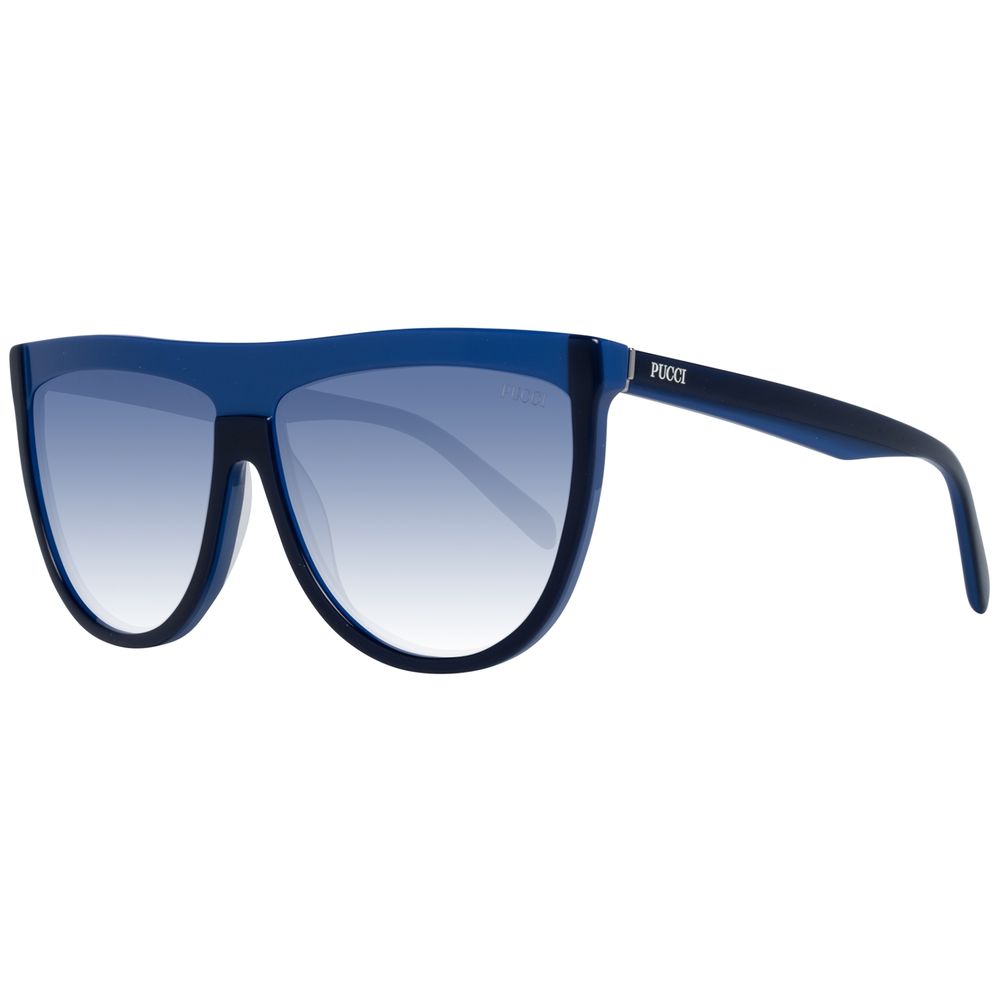 Occhiali da Sole in Plastica Blu