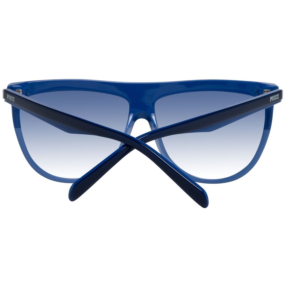 Occhiali da Sole in Plastica Blu