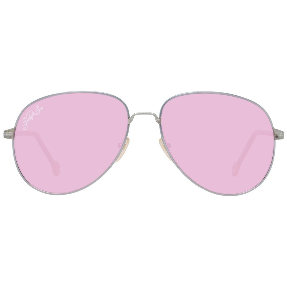 Sonnenbrille aus Goldmetall
