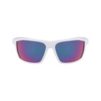 Weiße Sonnenbrille mit Injektionsrahmen