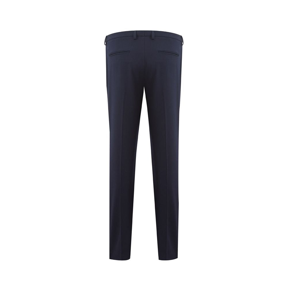 Blaue Wollhose