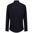Navy Blue Cotton Dress Shirt