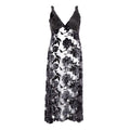 Black Viscose Cocktail Dress