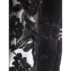 Black Viscose Cocktail Dress