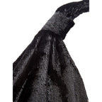 Black Polyester Cocktail Dress