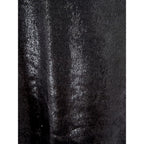 Black Polyester Cocktail Dress