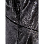 Black Polyester Cocktail Dress